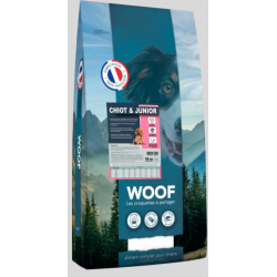 Woof chiot & junior 14 kg